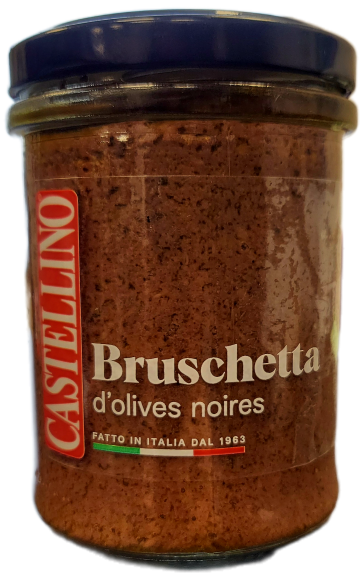 Tapenade d'olives Noires - 180 gr