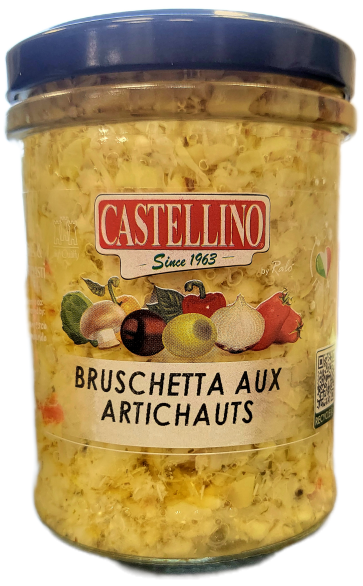 Bruschetta d'artichauts - 180 gr x 6 