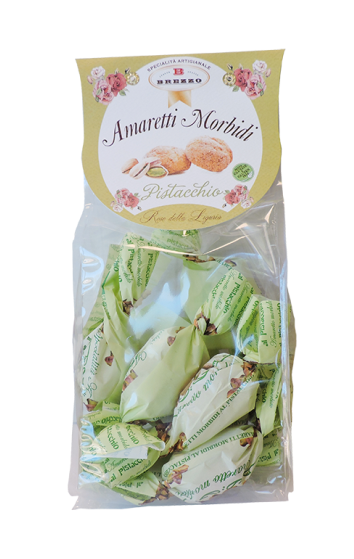 Amaretti moelleux à la pistache 
