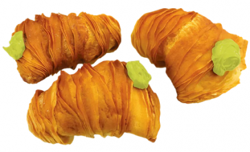 Aragostine Pistache 15% - plateau 1.5kg - 40 pièces