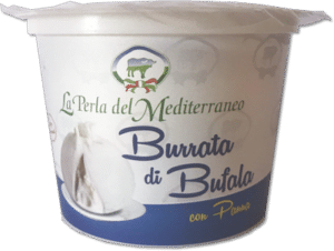 Burratina au lait de bufflone - 125 gr par 12 pots
