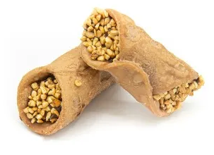 Cannoli sicilien nocciola - plateau 1.5kg - 58 pièces