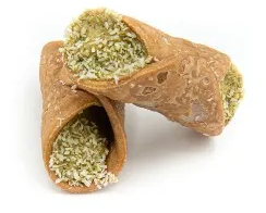 Cannoli sicilien pistache - plateau 1.5kg - 58 pièces