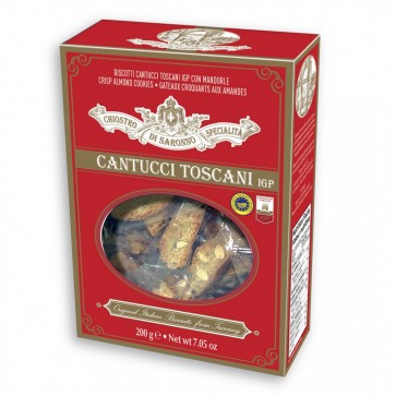 Cantuccini Toscani IGP aux amandes - Lazzaroni - 200g x 12