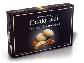 Cremoso à la nocciola - 140 gr x 10 