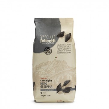 Conchiglie à l'encre de seiche Felicetti - 500 g x 12