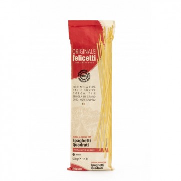 Spaghetti Quadratti Felicetti - 500 g x 12