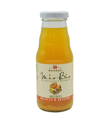 Jus de fruit BIO orange & gingembre 