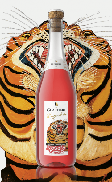 Lambrusco "Ligabue" Rosé Sec - 75cl