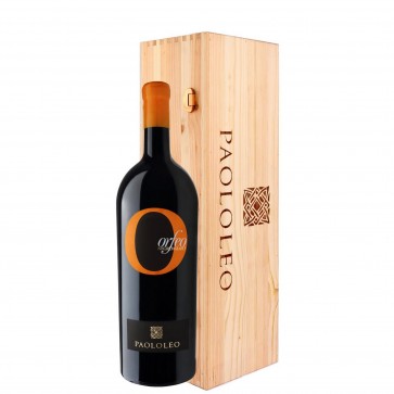 Orfeo - Negroamaro - Jeroboam 300 cl - Bouchon ciré - Boite bois