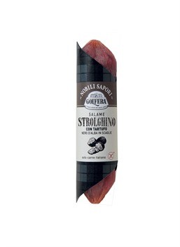 Salame Strolghino de culatello à la truffe - 100 gr x 18