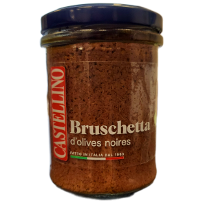 Tapenade d'olives Noires - 180 gr
