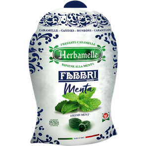 Bonbons Menthe Fabbri / Herbamelle - 75 gr x 8 