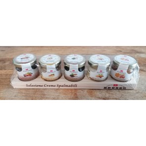 Assortiment de crèmes sucrées