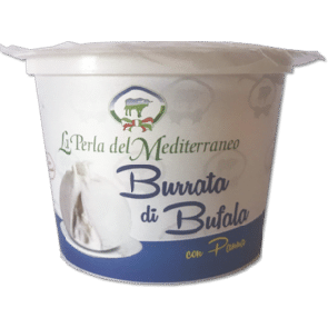 Burratina au lait de bufflone - 125 gr par 12 pots