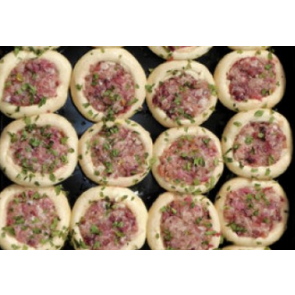 Champignons farcis au speck