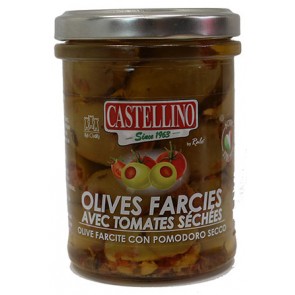 Olives Vertes à la Tomate Séchée